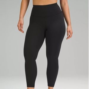 🌸Like New Lululemon Wunder Train Contour Fit High Rise Tight 25” Sz 4🌸